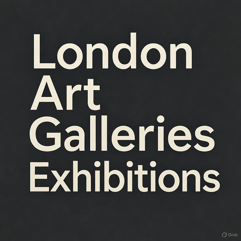 London Art Galleries Exhibitions