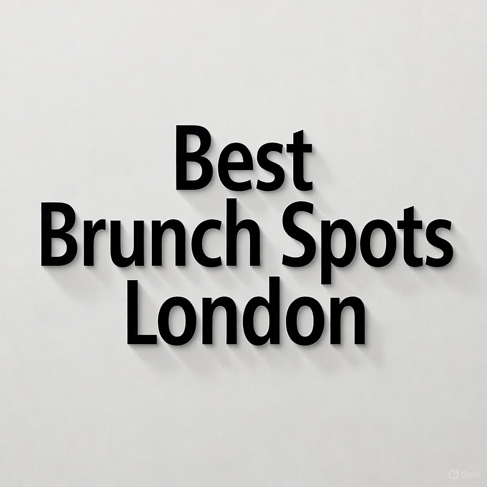 Best Brunch Spots London