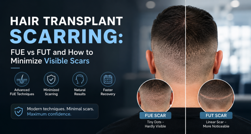 HAIR TRANSPLANT SCARRING